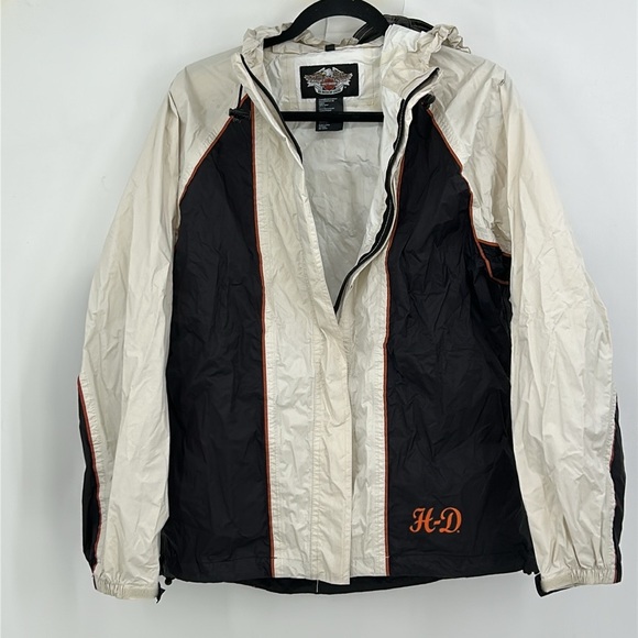 Harley-Davidson Other - Harley Davidson Hooded Soft Shell Rain Jacket Size Small
